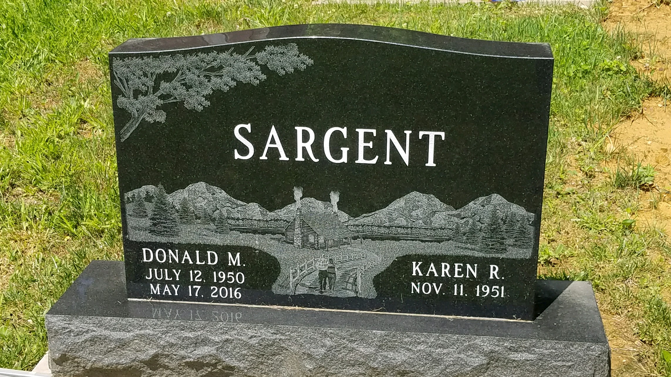 Grave Stone - Donald Marshall Sargent